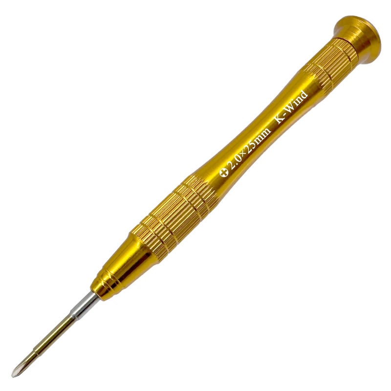 Kannony Wind Precision Phillips PH 00 Screwdriver Compatible with Nintendo Switch, Small Phillips Screwdriver #00 2.0mm, S2 High Alloy Steel Head, Magnetic Tip, 360Â° Rotary Cap - Image 1